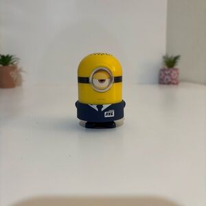 Disney Yellow Minion Figure with Navy Outfit